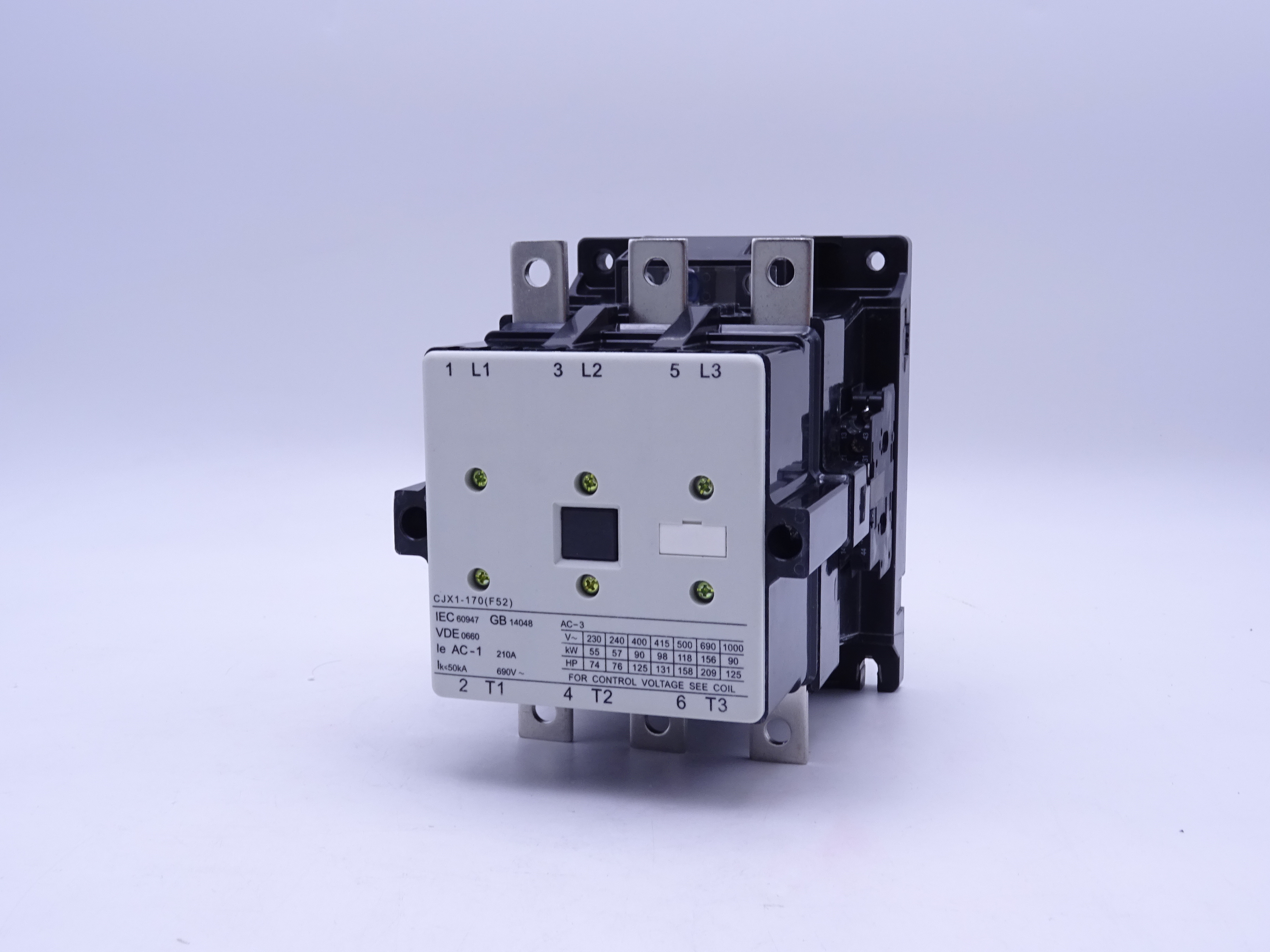 CJX1-F500 500A 3P/4P magnetic contactor price