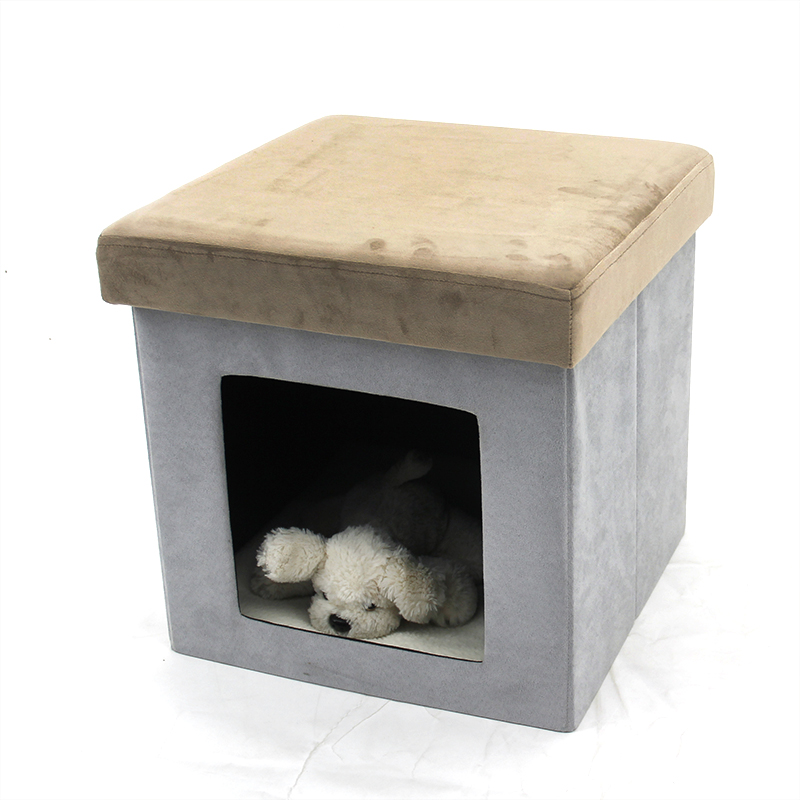 HStex foldable two-layer cat house