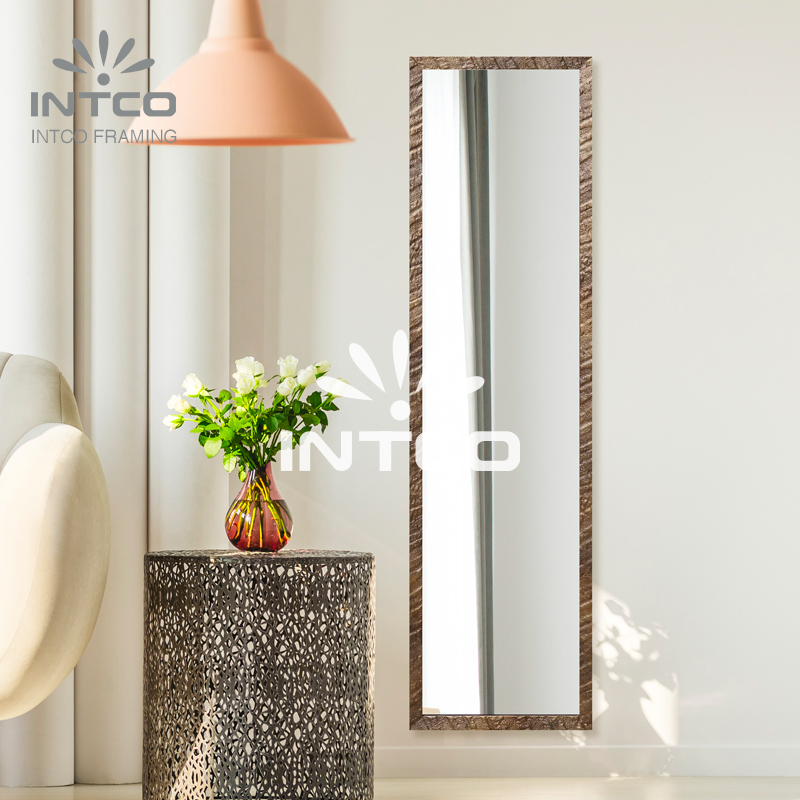 Textured Bronze Door Mirror