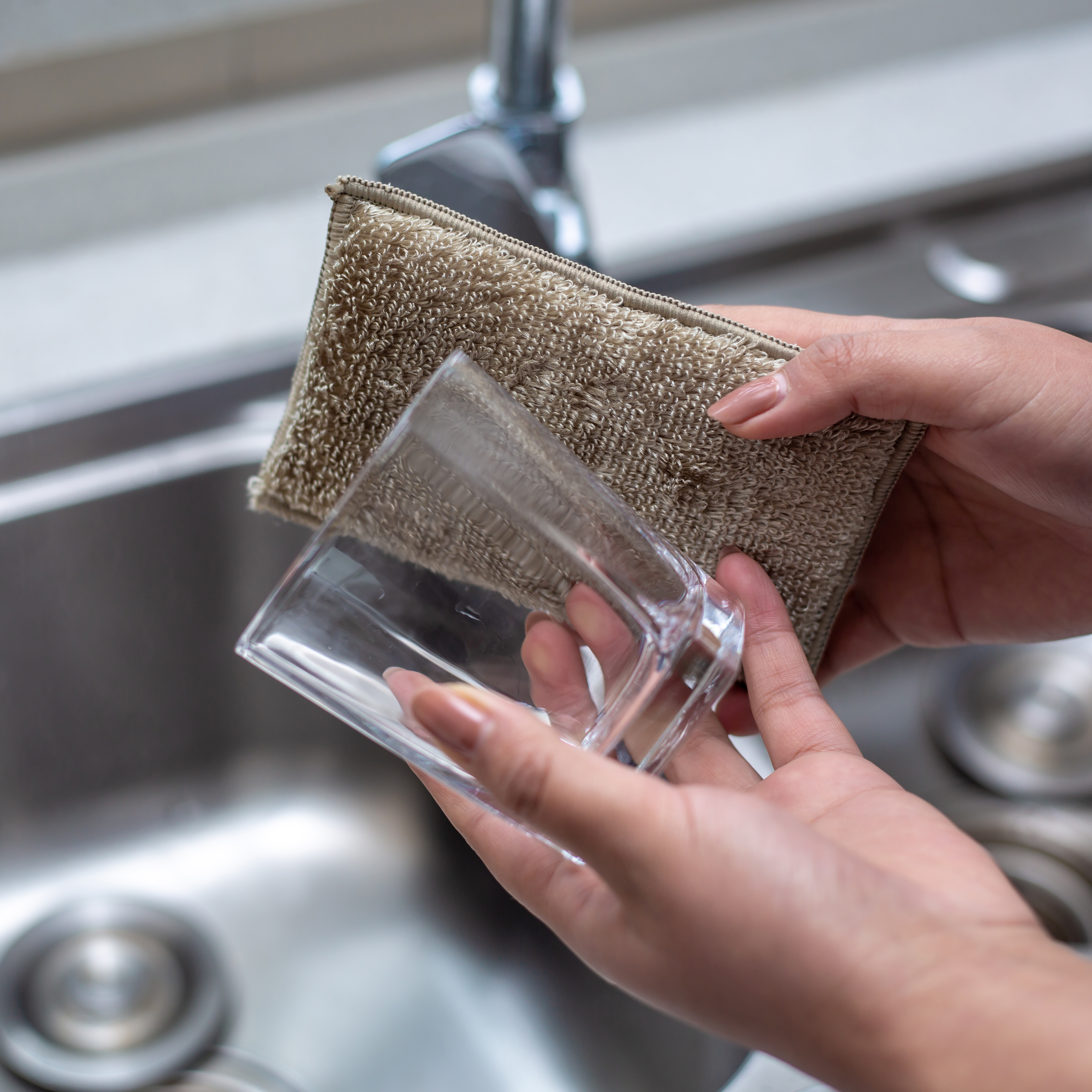 bamboo cleaning sponge