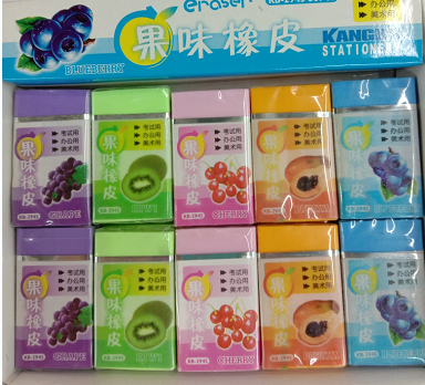 Fruit scented rubber