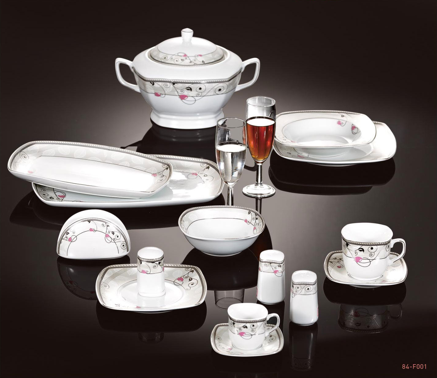 84pcs Dinner Set