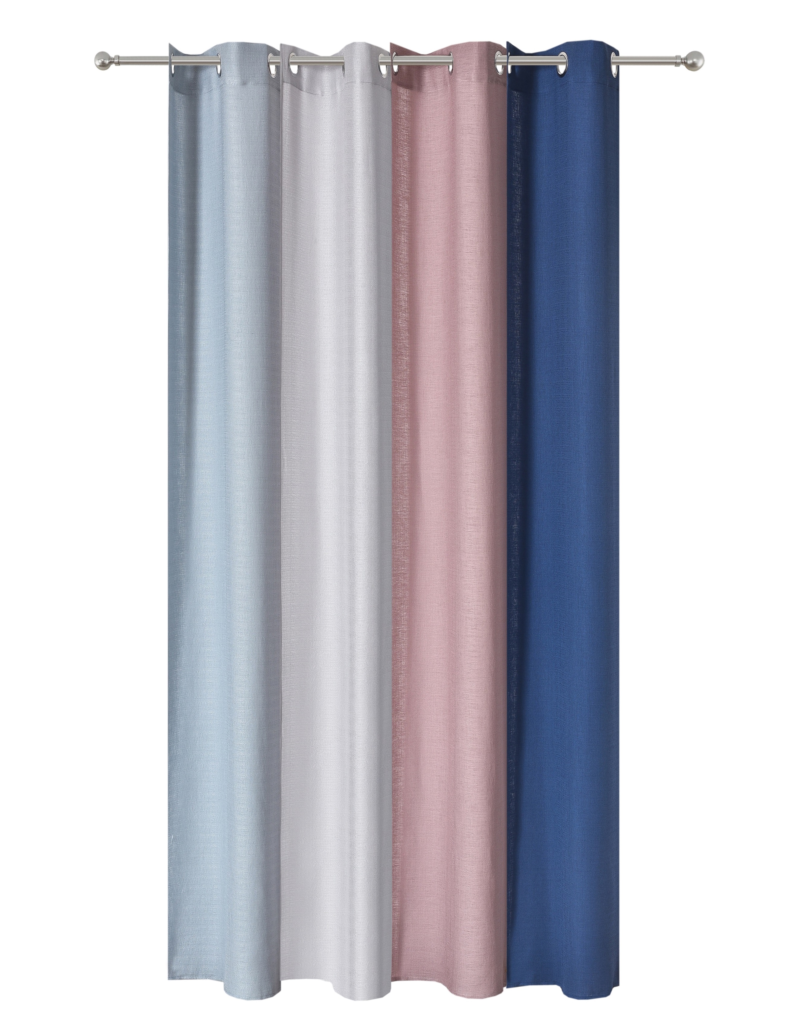 linen look curtain