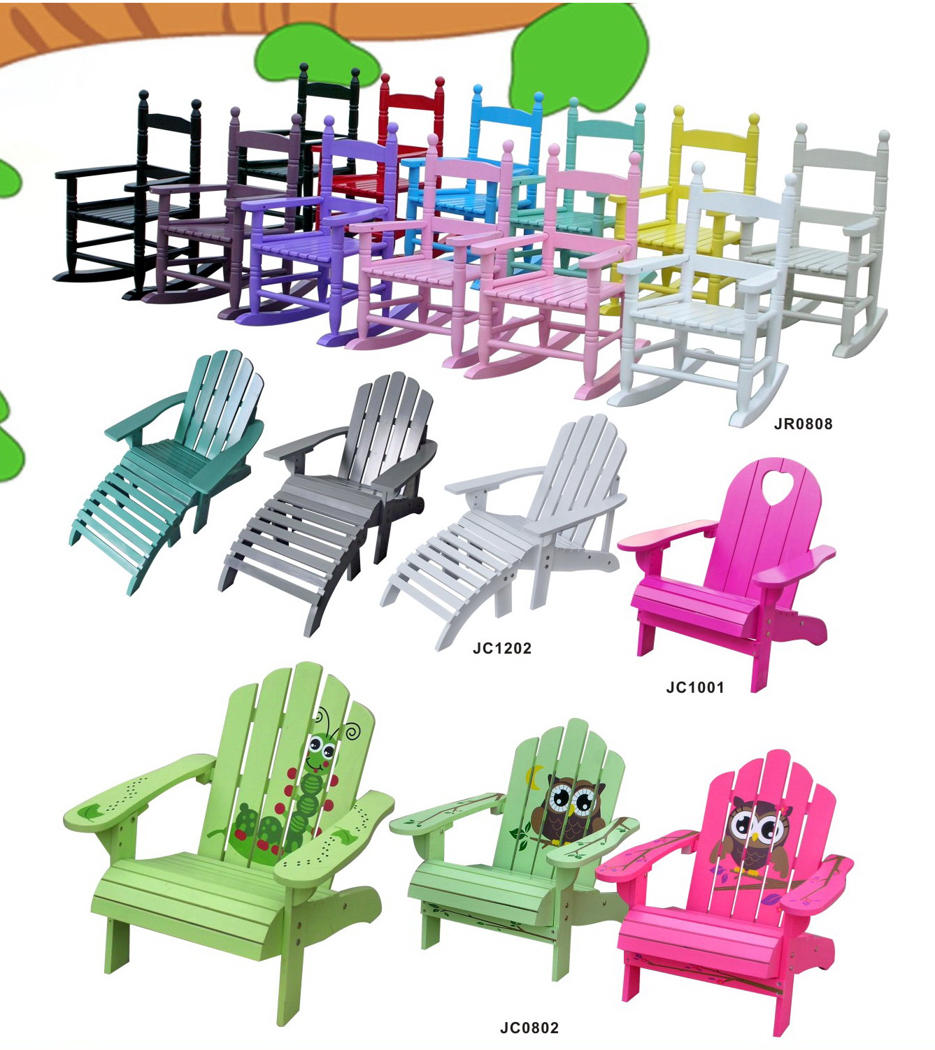 Kid's Chairs Jc0001