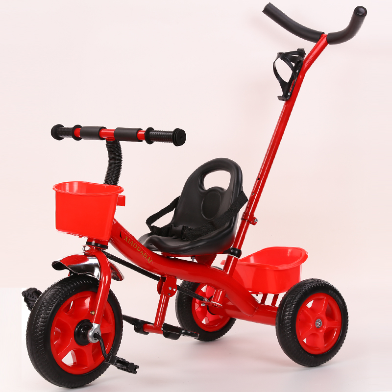 children tricycle wirh push bar