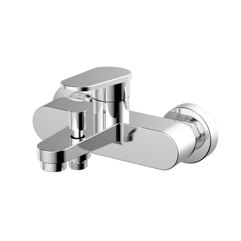 Single handle bath mixer