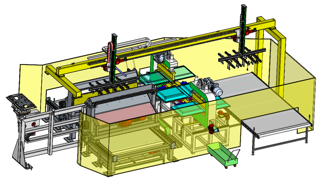Automatic Trimming System for Refrigerator Door Liner