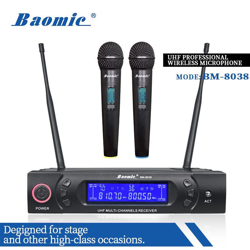 Baomic BM-8038 UHF professional wireless microphone