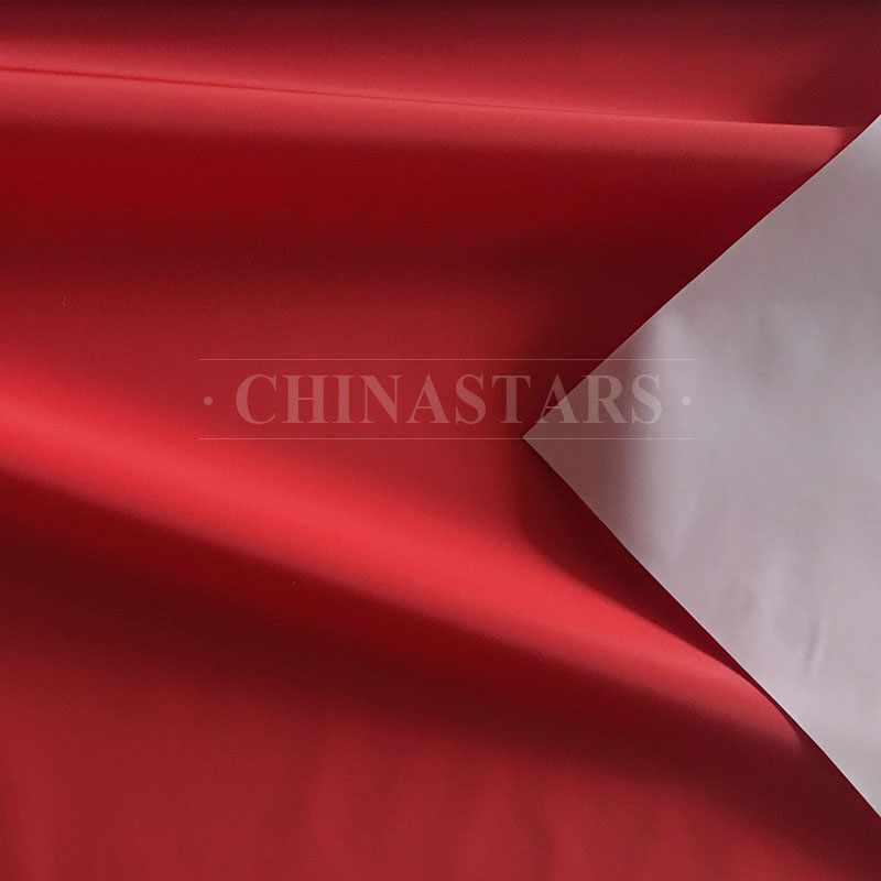 Wholesale customizable colore red orange soft reflective tape fabric for clothing