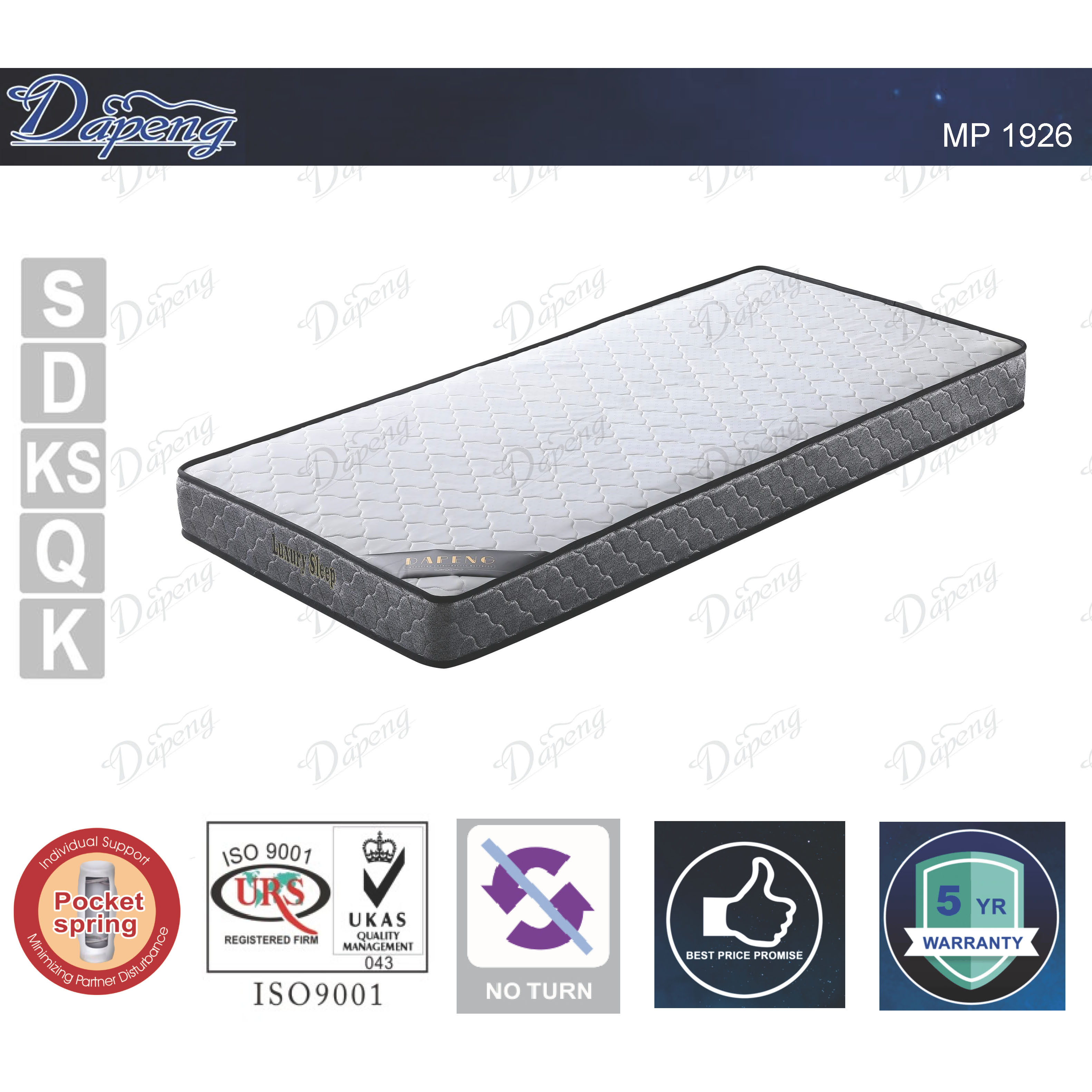 Budget Promotion Pocket Spring Mattress