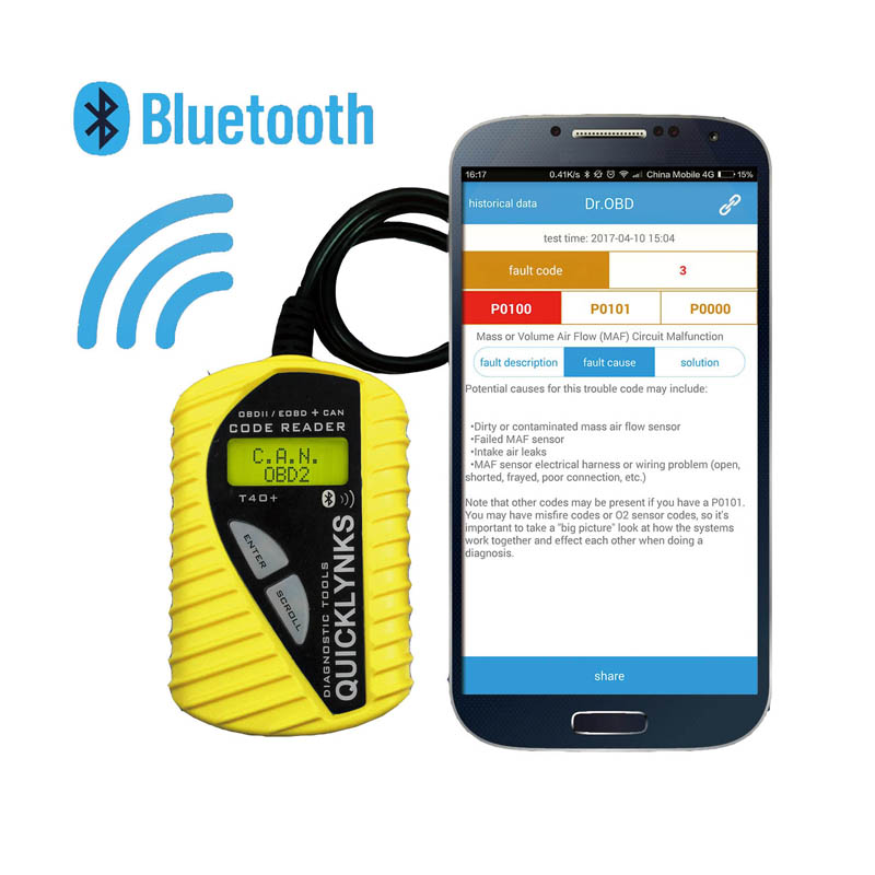 Bluetooth Auto code reader
