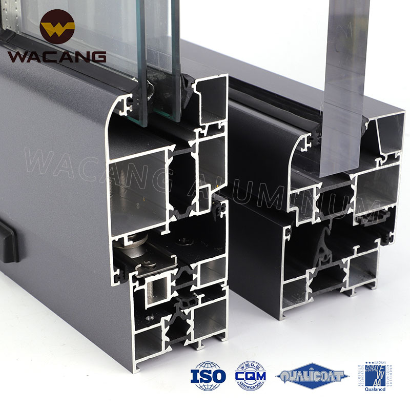 Aluminum profiles with Sliding windows and doors