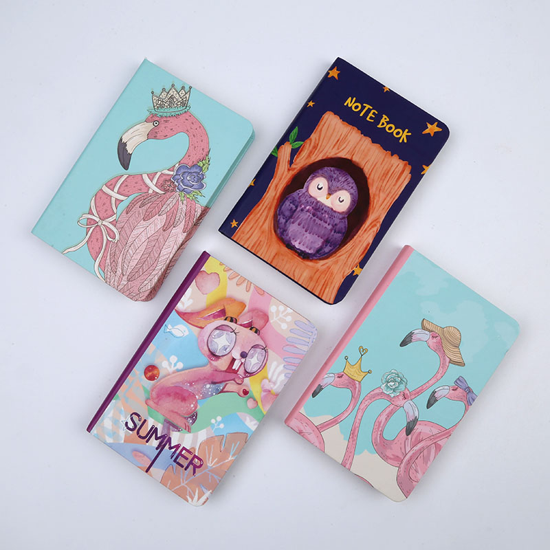 WANSHIFA 2021 Creative Design Color Printed Hard Cover Notebook