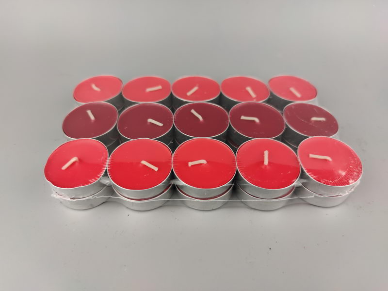 S/30 tealights in aluminium cup