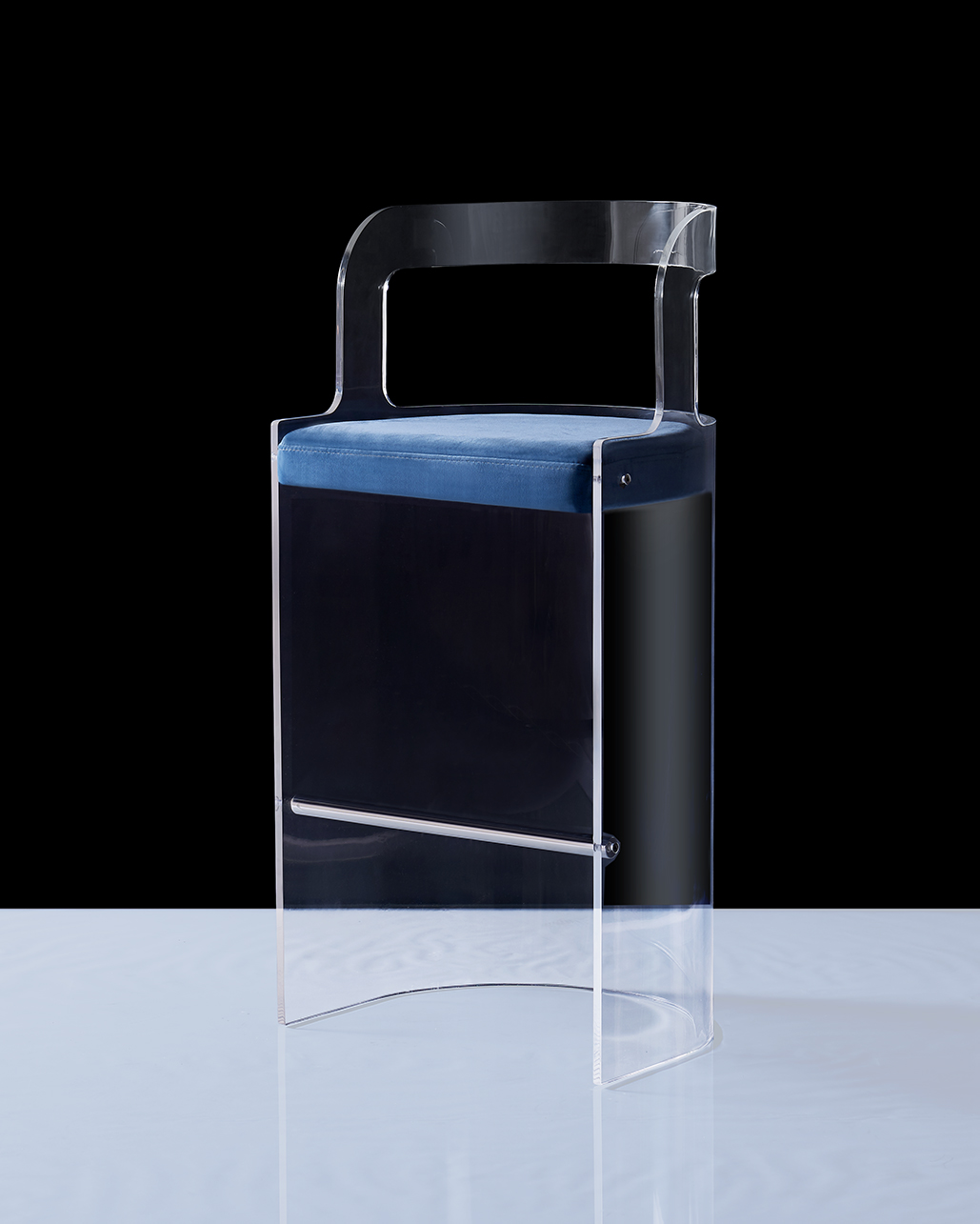 Acrylic bar stool