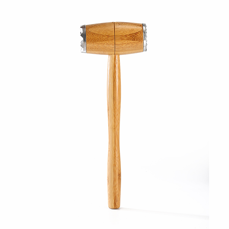 Meat Tenderize with bamboo handle