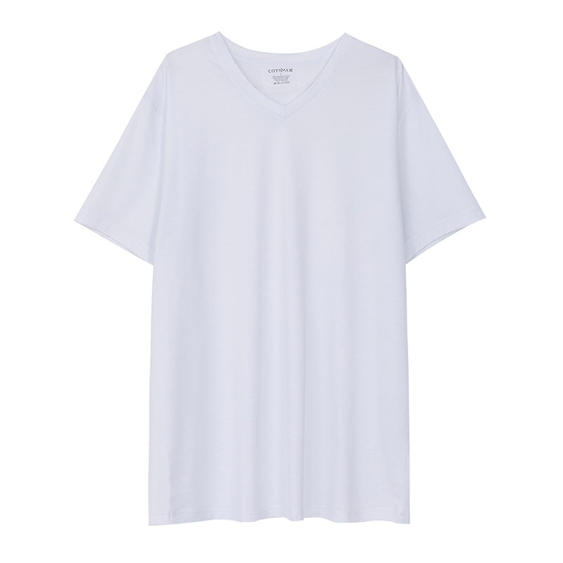 Mens Pajama Top V-Neck T-Shirt