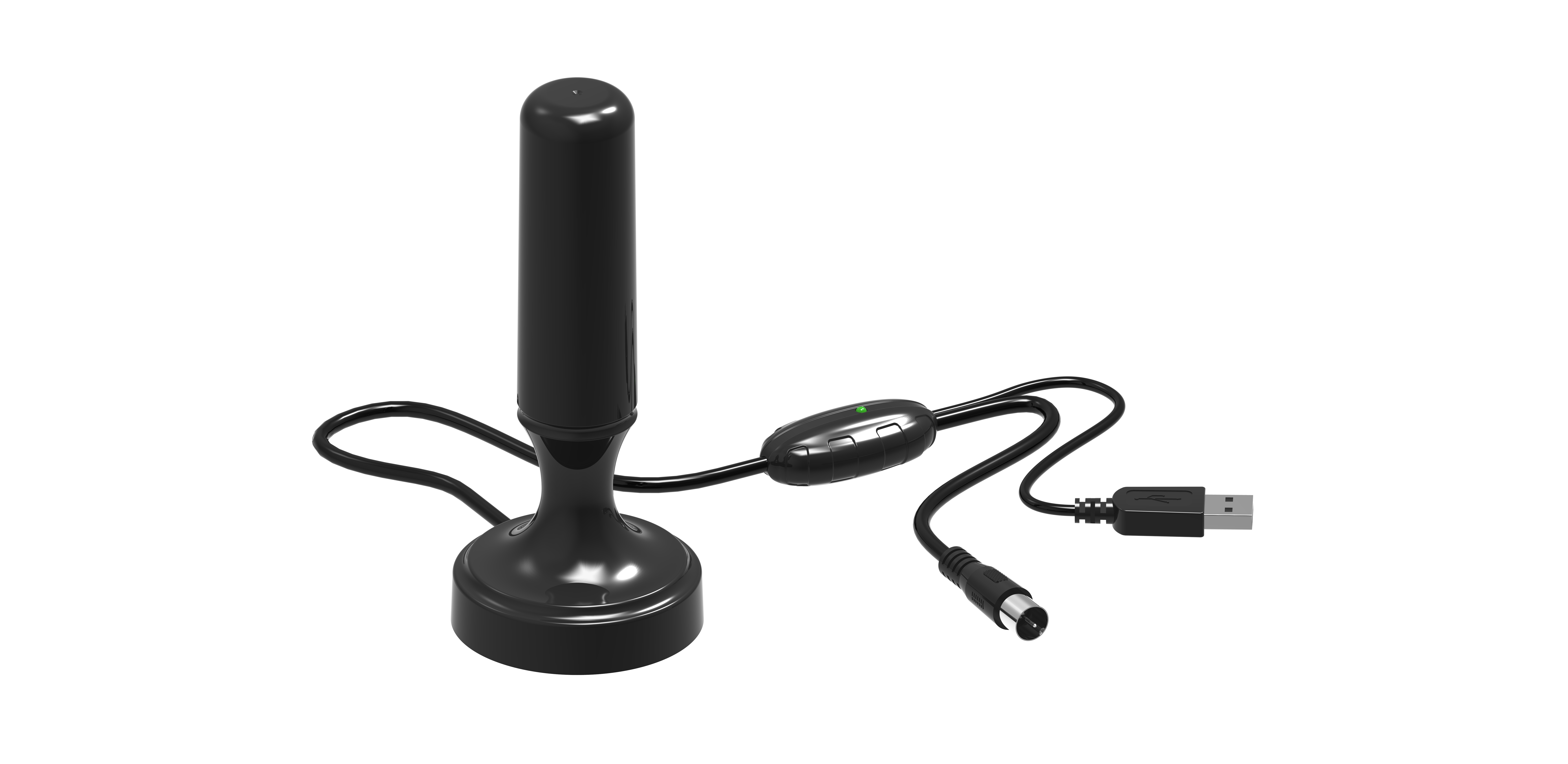 Amplified indoor antenna
