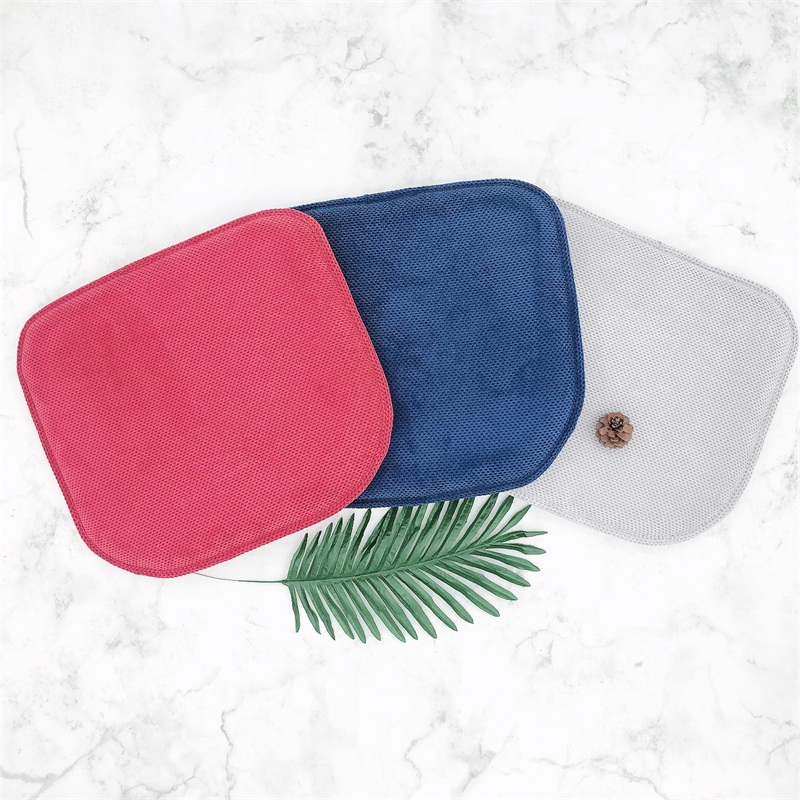High Quality Comfort Memory Foam Non Slip Rubber Back Seat Chair Pads 16''x16'