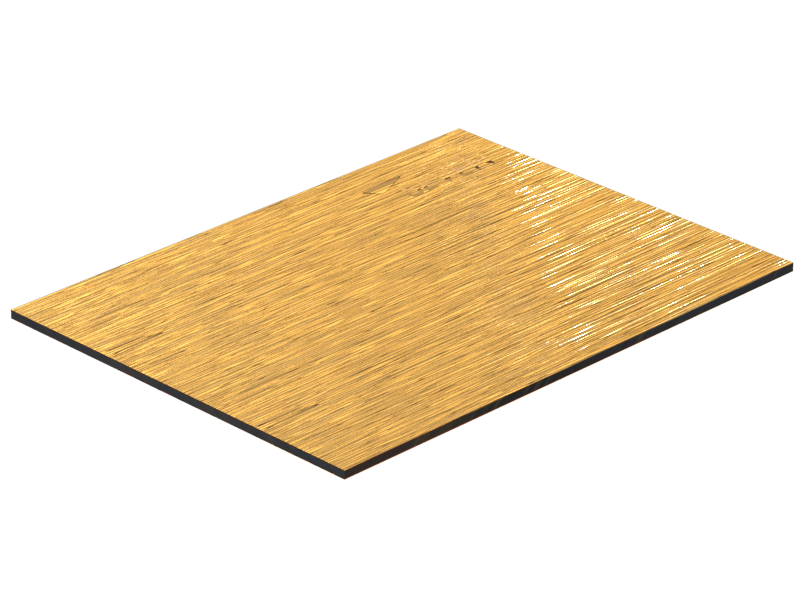 Brushed Aluminum Composite Panel