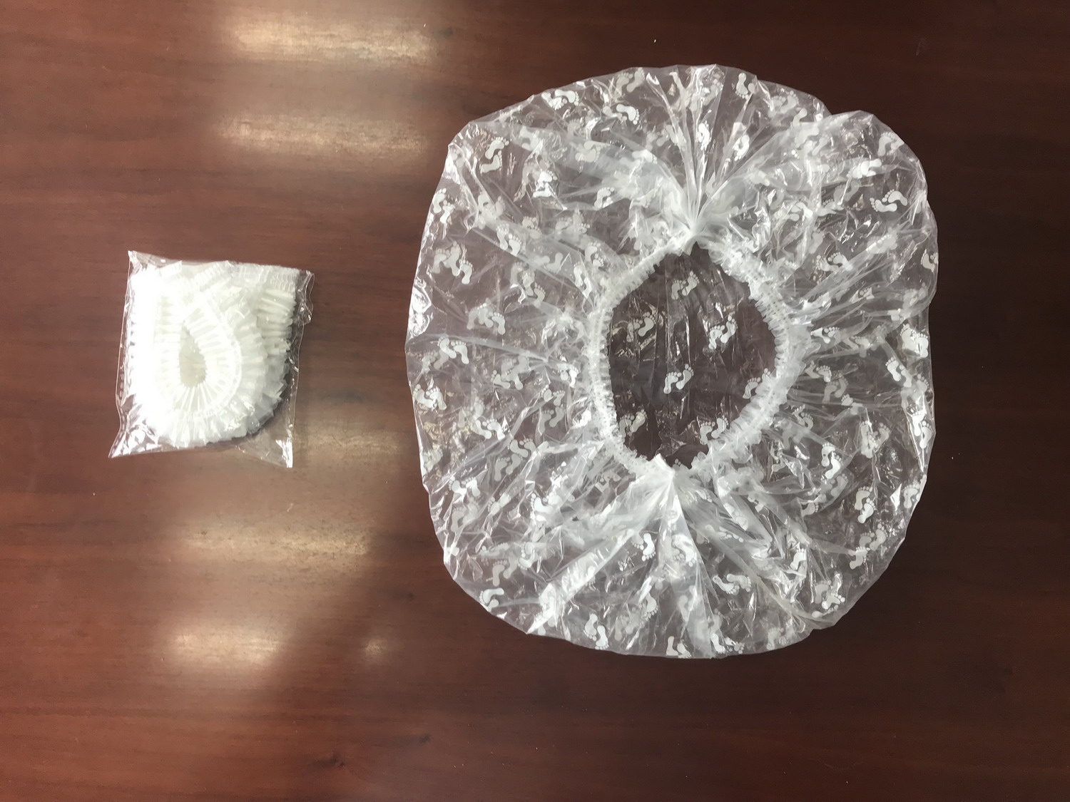Printed Disposable PE Shower caps