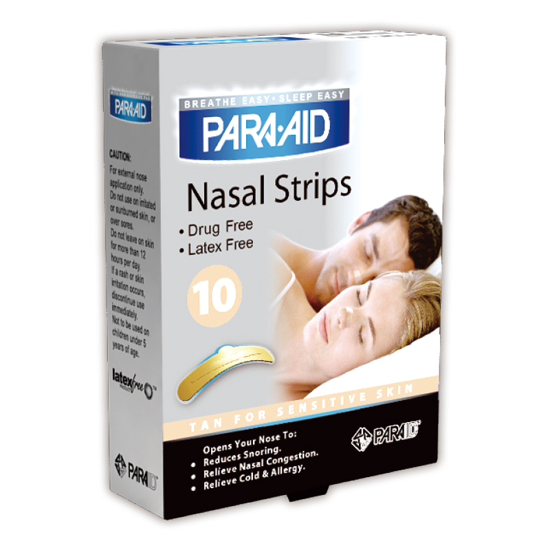 10pcs Tan Large Nasal Strips