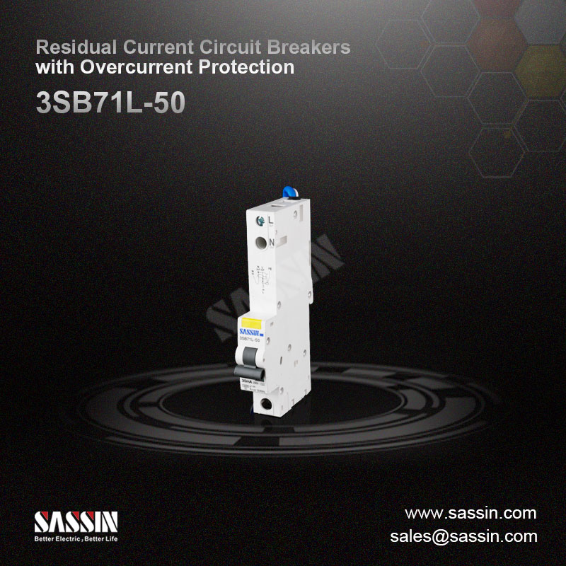 RCBO Residual Current Circuit Breaker with overcurrent protection