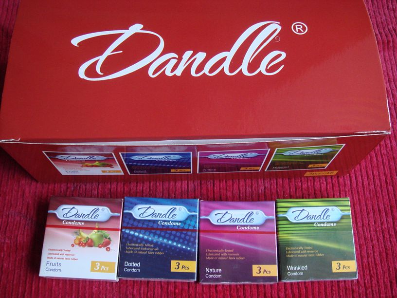 Condom - Square packing