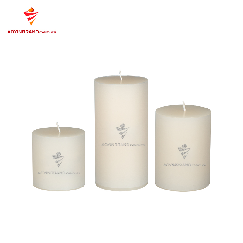 Good Quality Household Cheap White Paraffin Wax pillar Candles