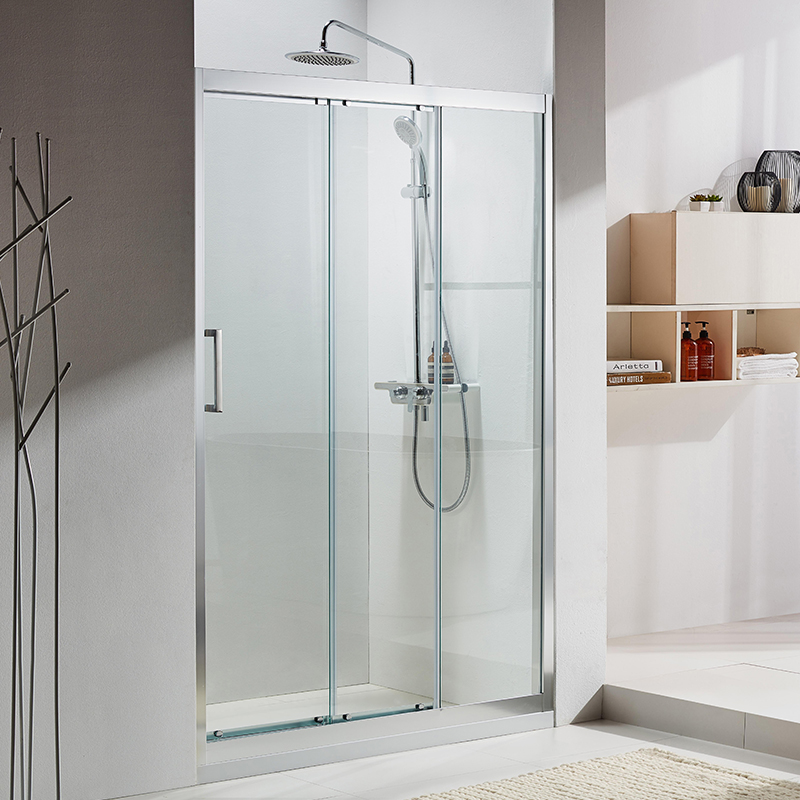1000mm triple sliding glass door 3 panels shower door
