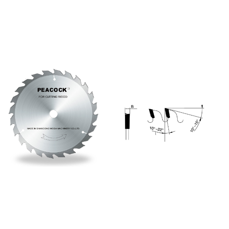 General circular saw blade for wood cutting