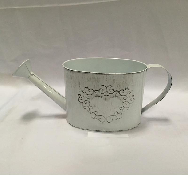 zink, tin watering can