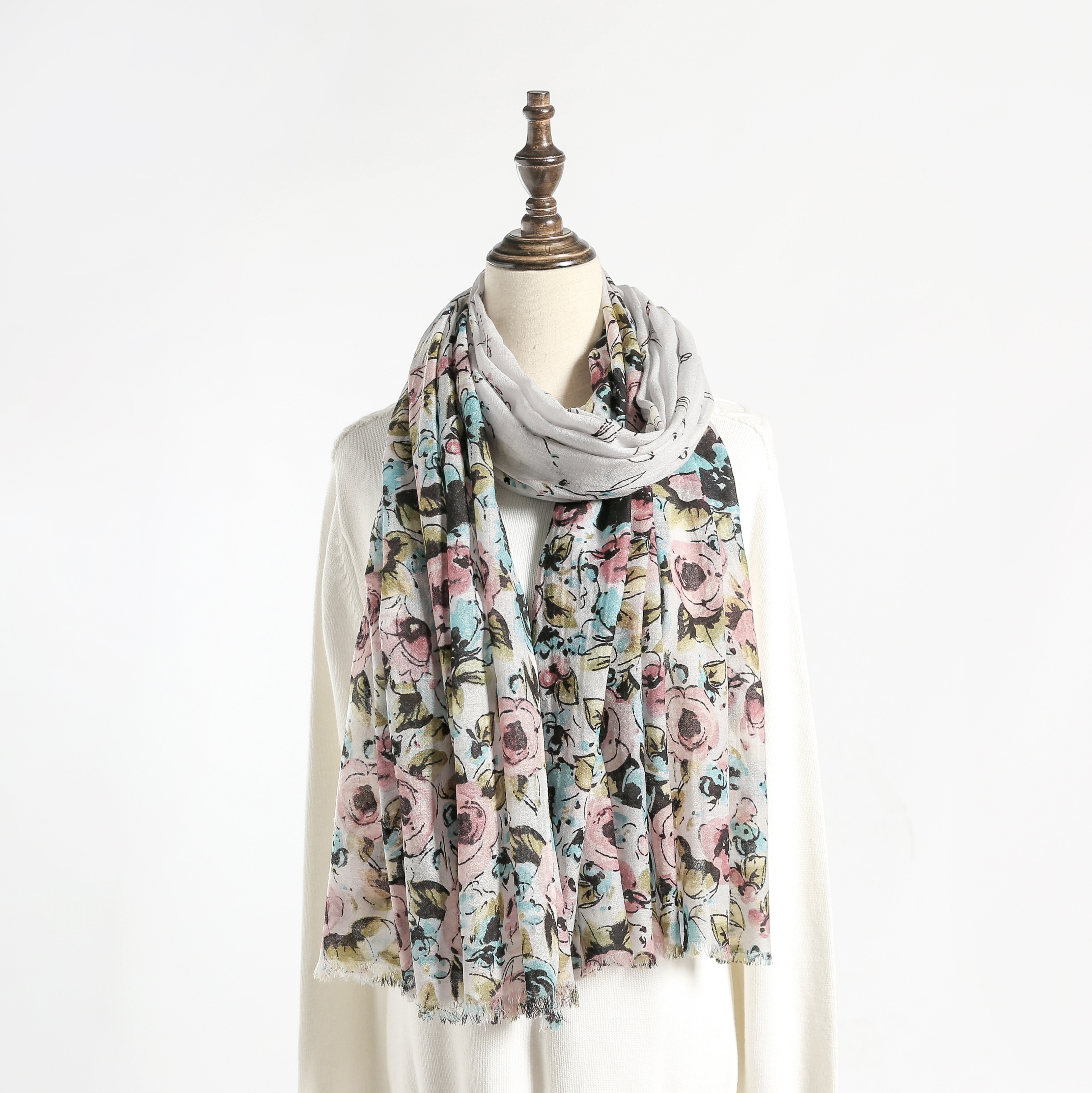 wool scarf summer spring scarf