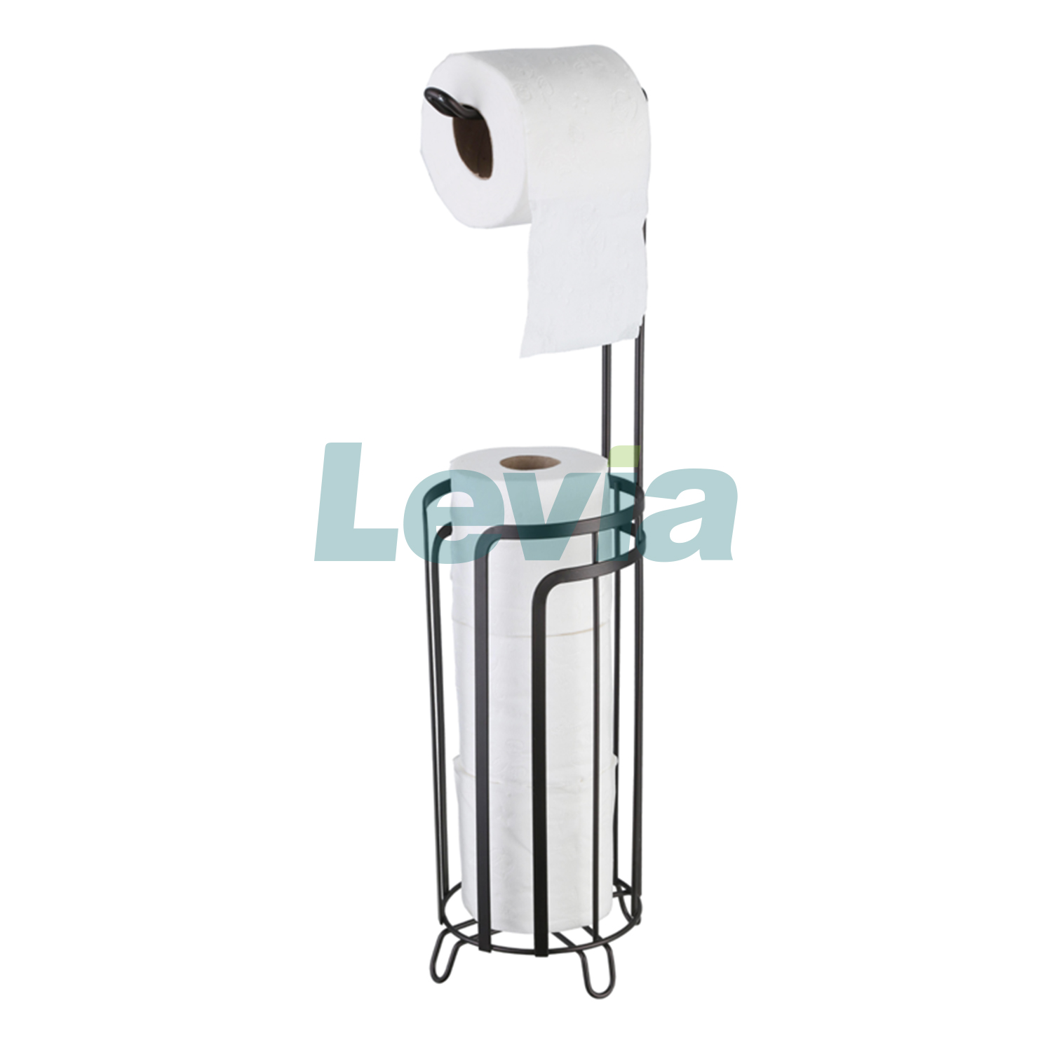 Modern Bathroom Toilet Tissue Paper Roll Storage Holder Free Standing