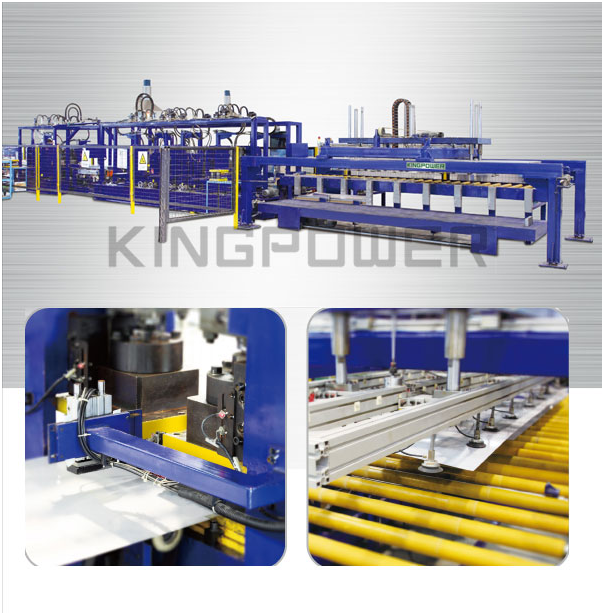 Refrigerator U shell forming line