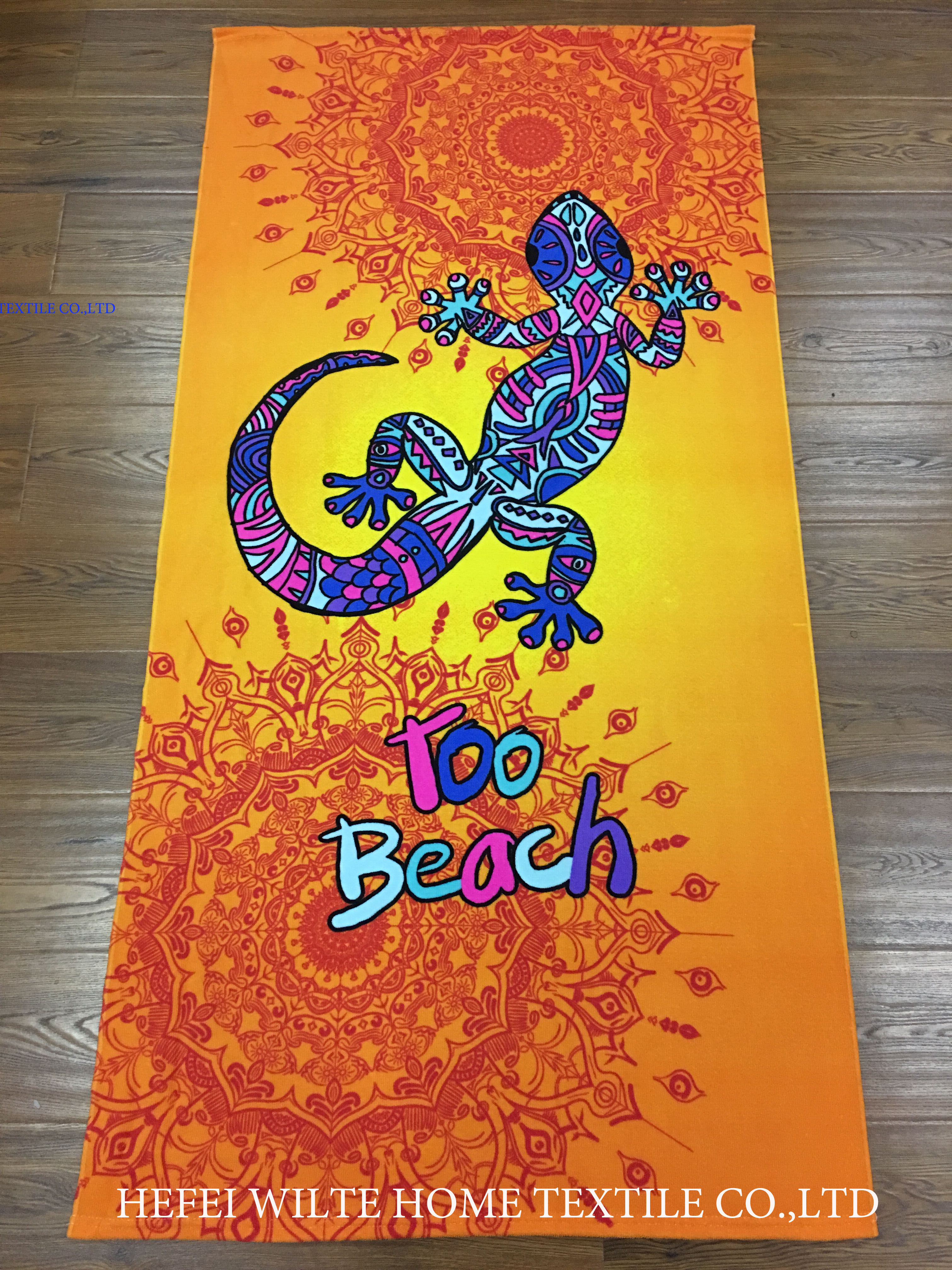 Microfiber Disperse Printing Beach Towel