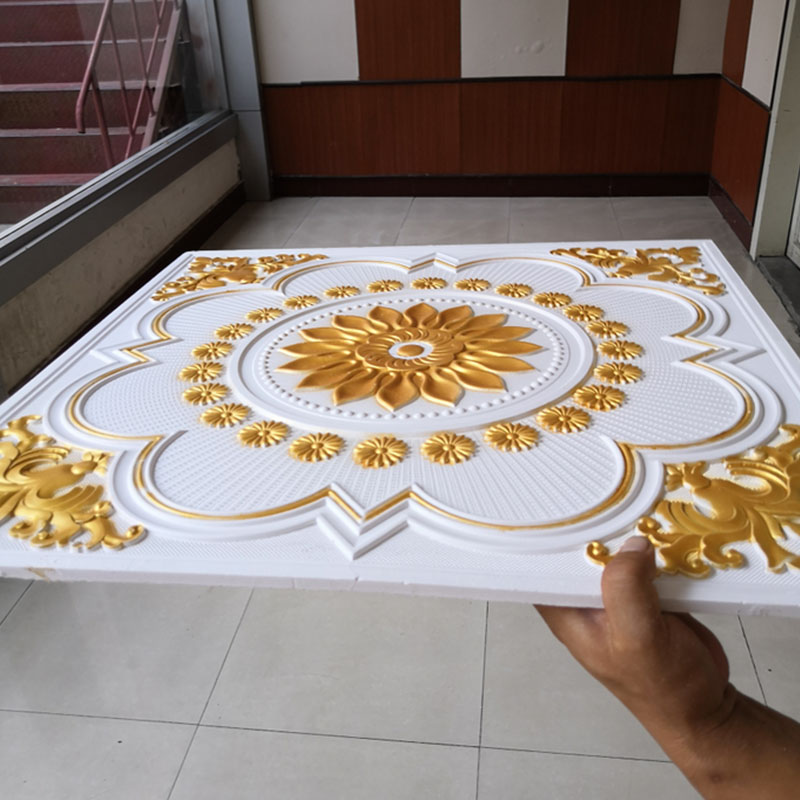 Fiberglass reinforced gypsum ceiling