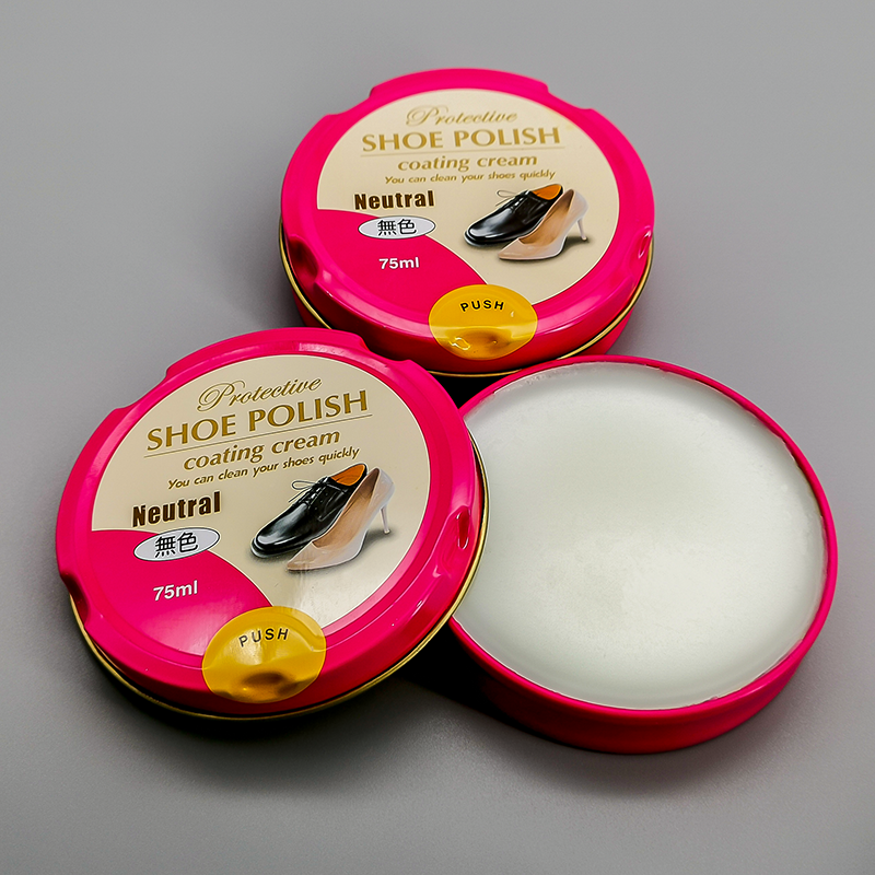 Shoe Shine Polish Cream In Tin