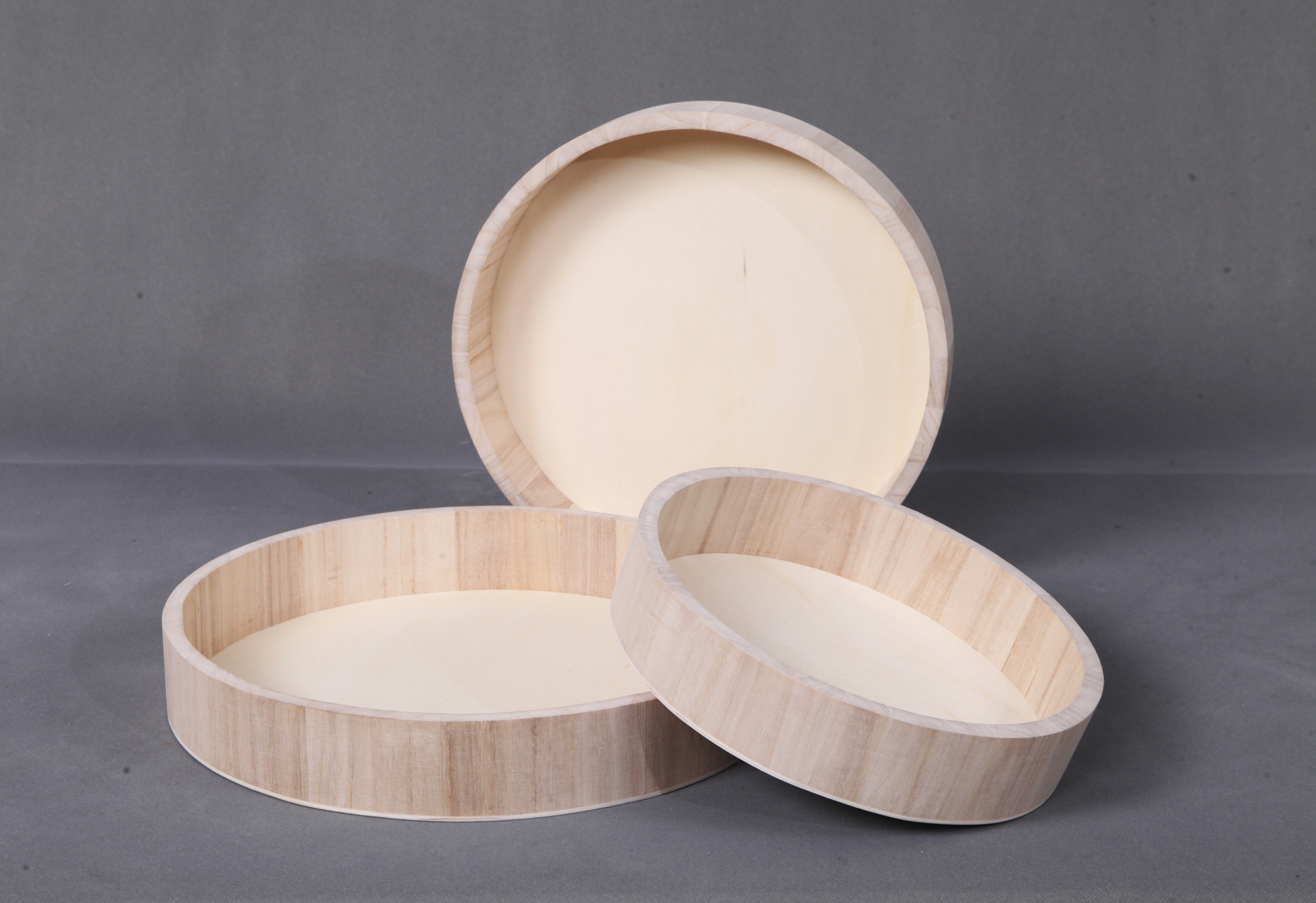 Paulownia wood disc