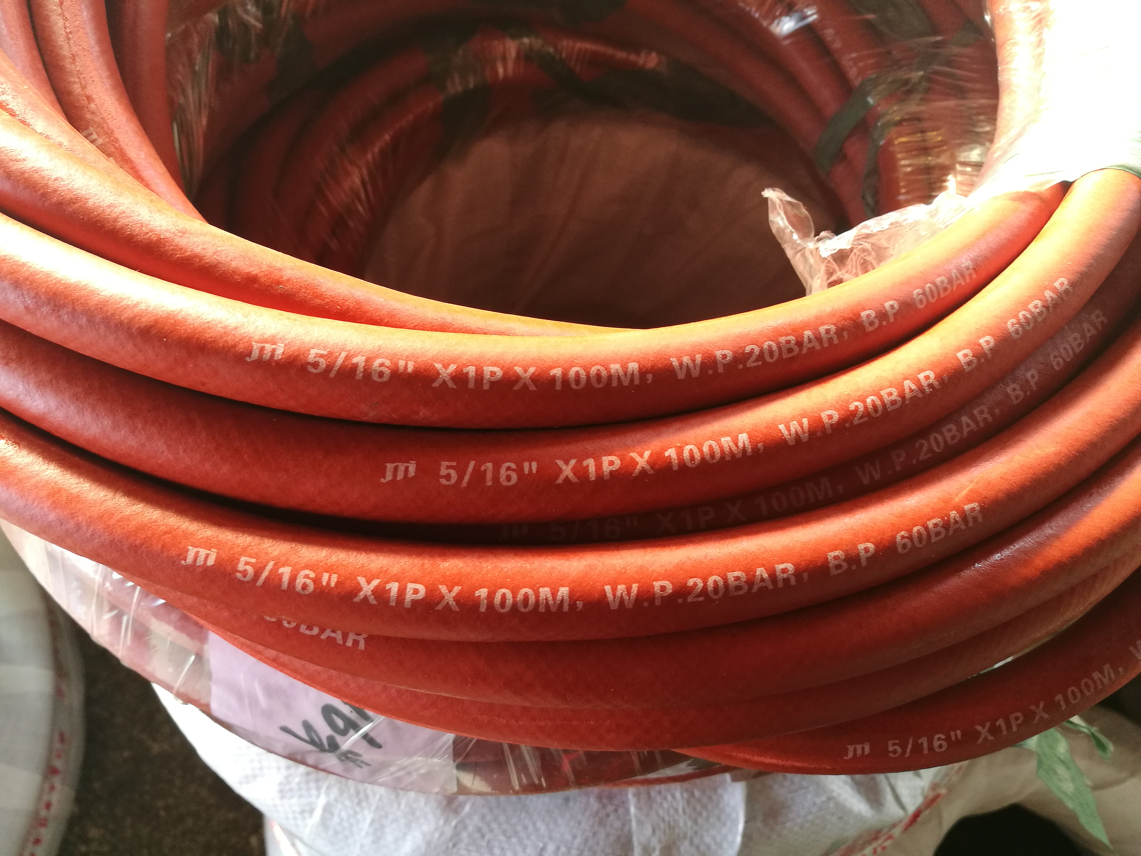 fabric reinforced rubber hose