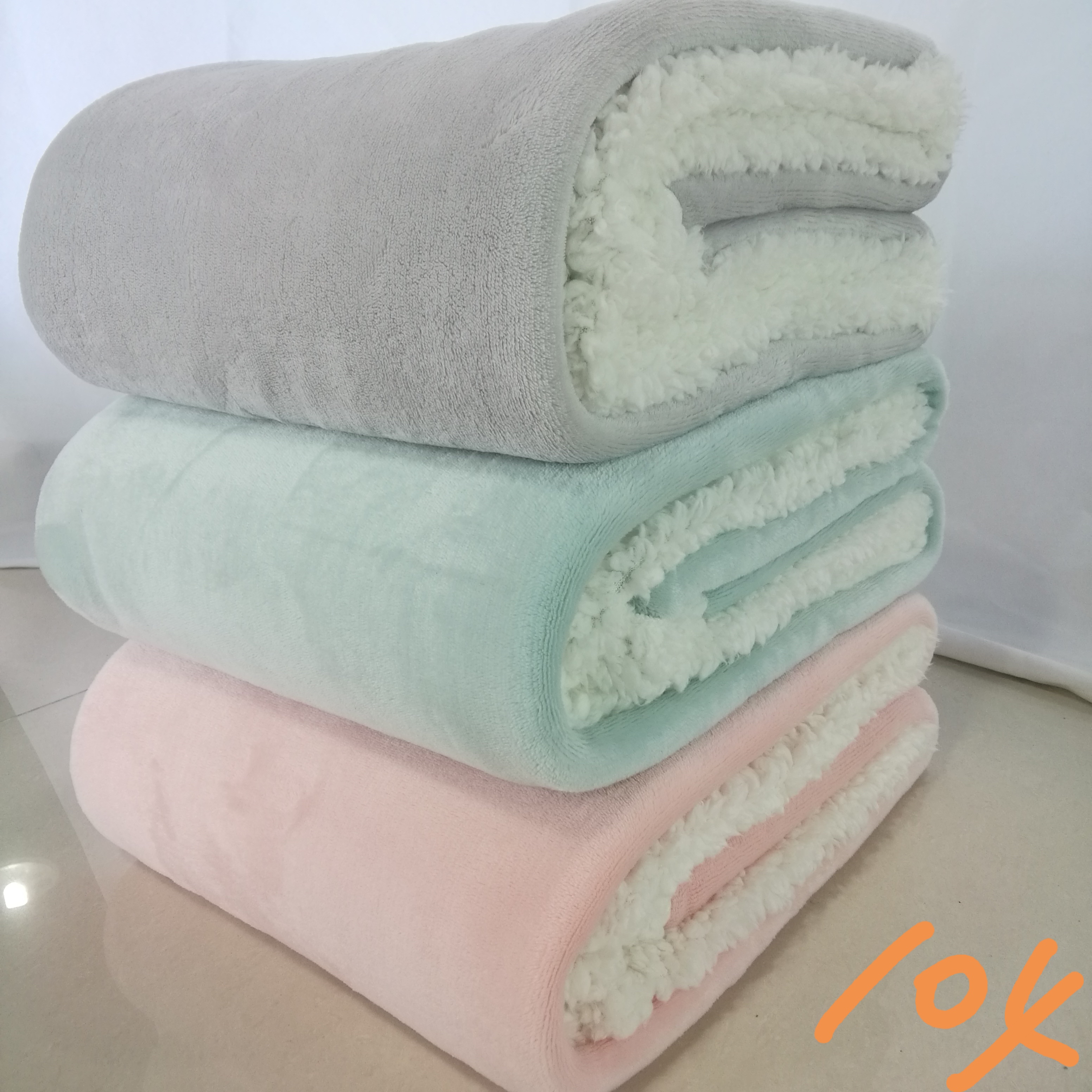 Flannel ,sherpa ,blanket