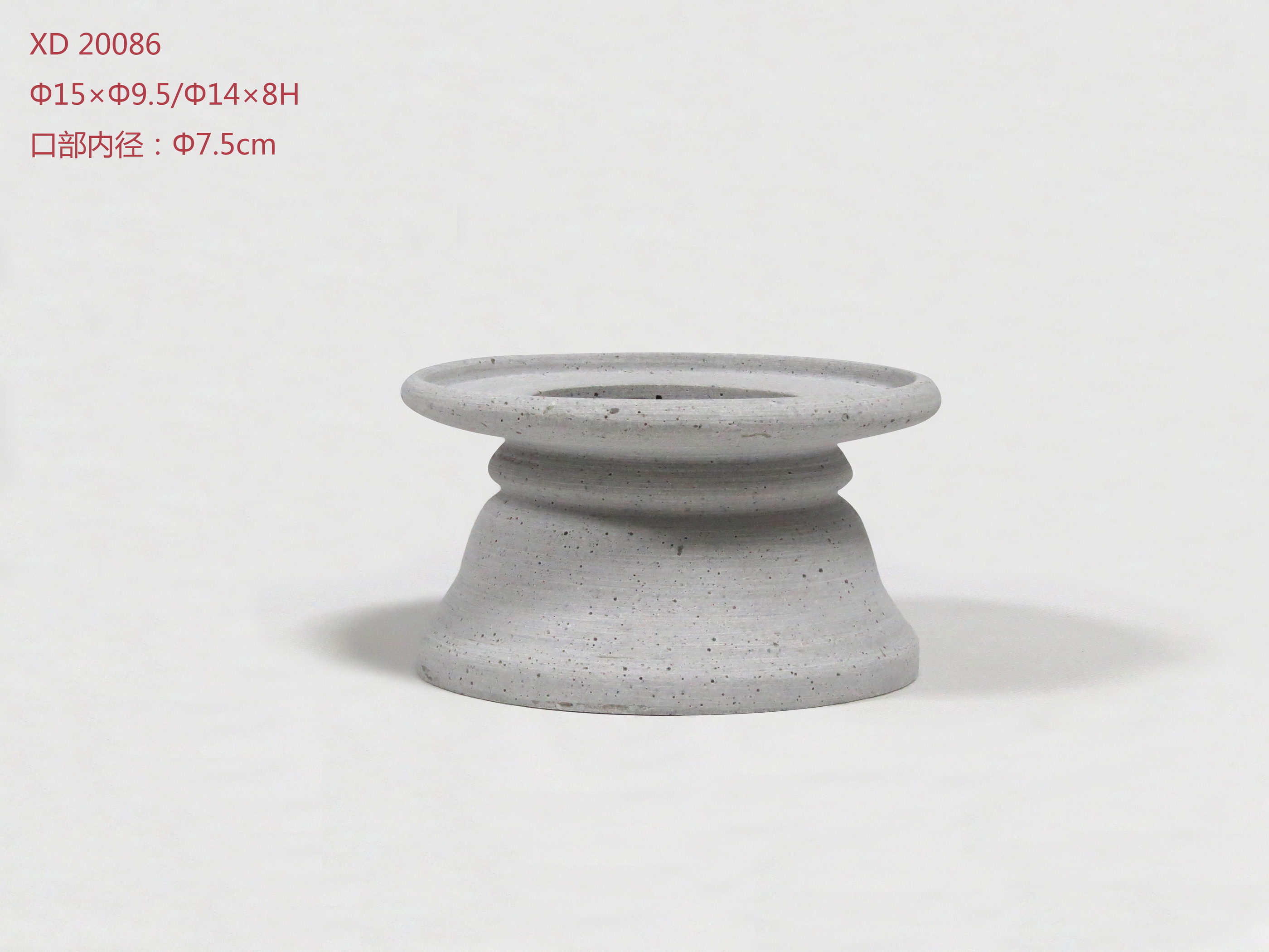 Polystone Candle Holder