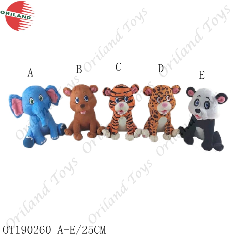 High quality recycled polyester RPET eco-friendly plush stuffed animal toys