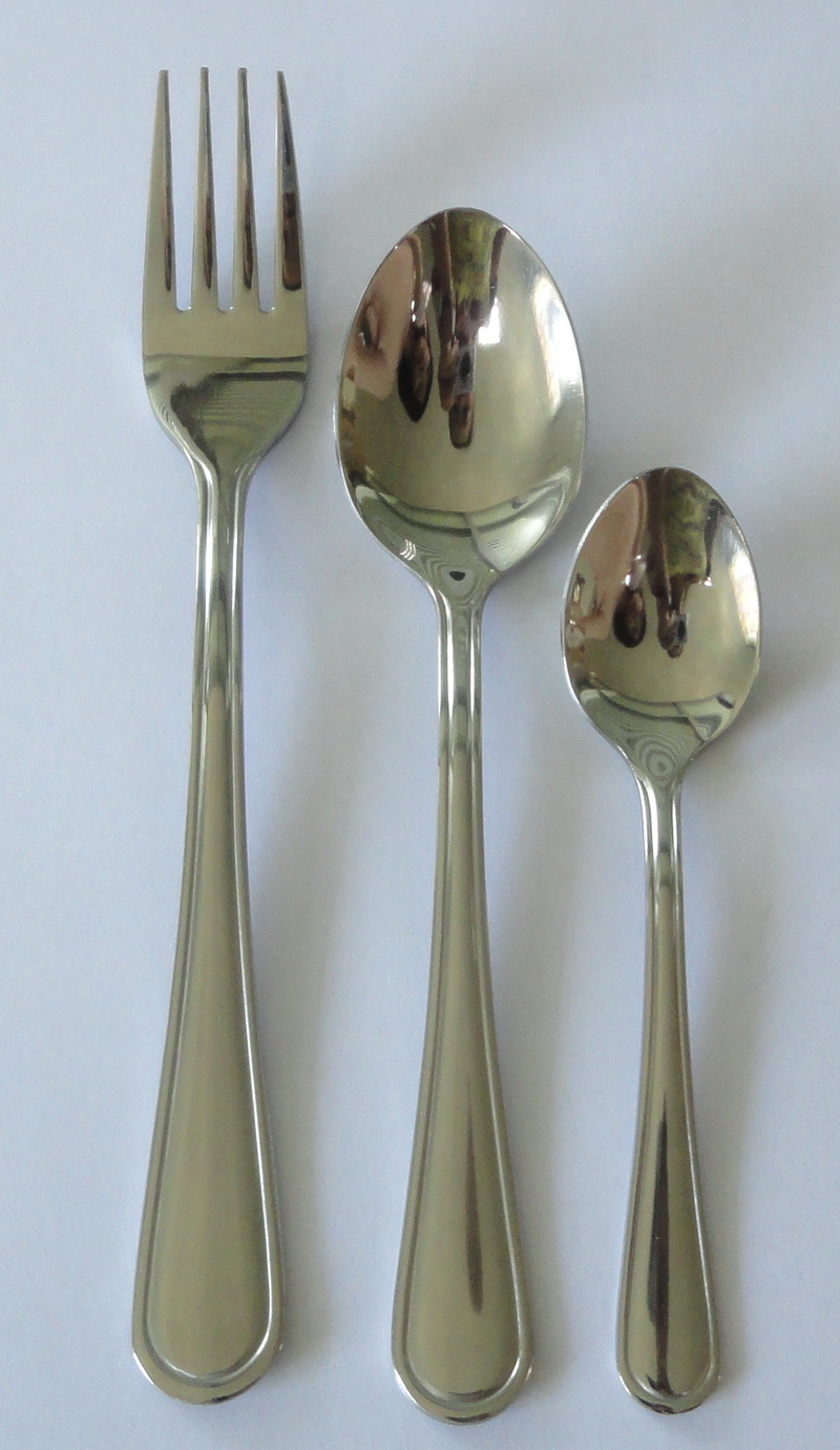 Stainless cutlery