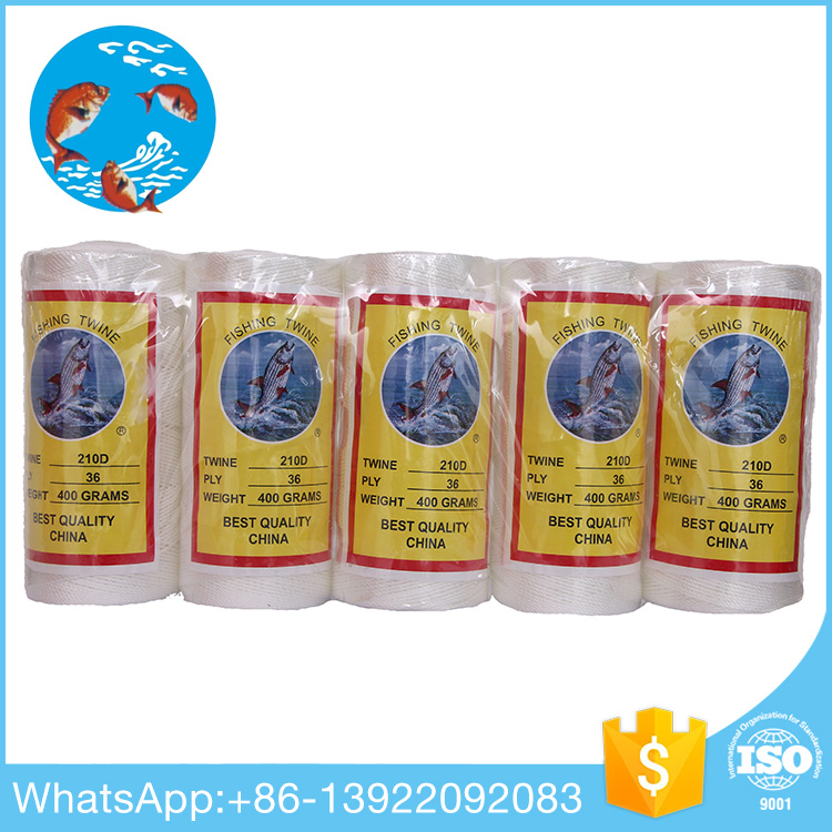 New Material 210D/36Ply Pure Polyester Fishing Twine/ Polyester Yarn