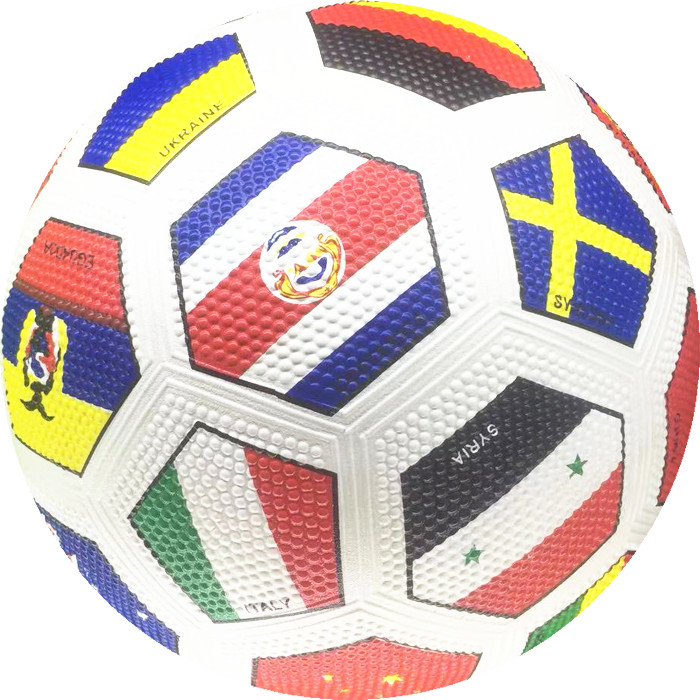 Factory Wholesale Customized Rubber Soccer Ball Football Sports Goods MINI Rubber Football