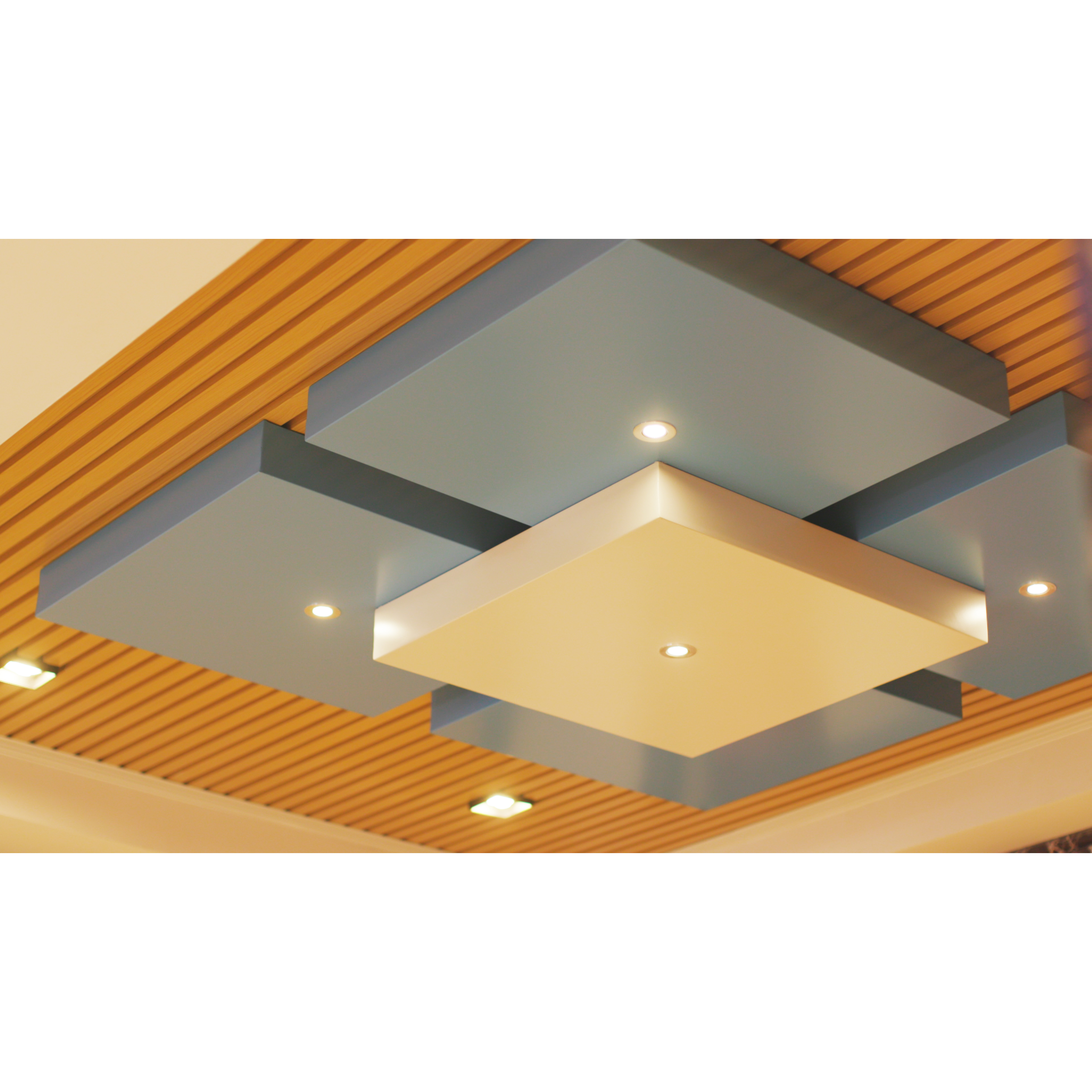 Aluminum Ceiling Non-standard Shaped Customerised Metal Suspended Ceiling False Ceiling Fireproof