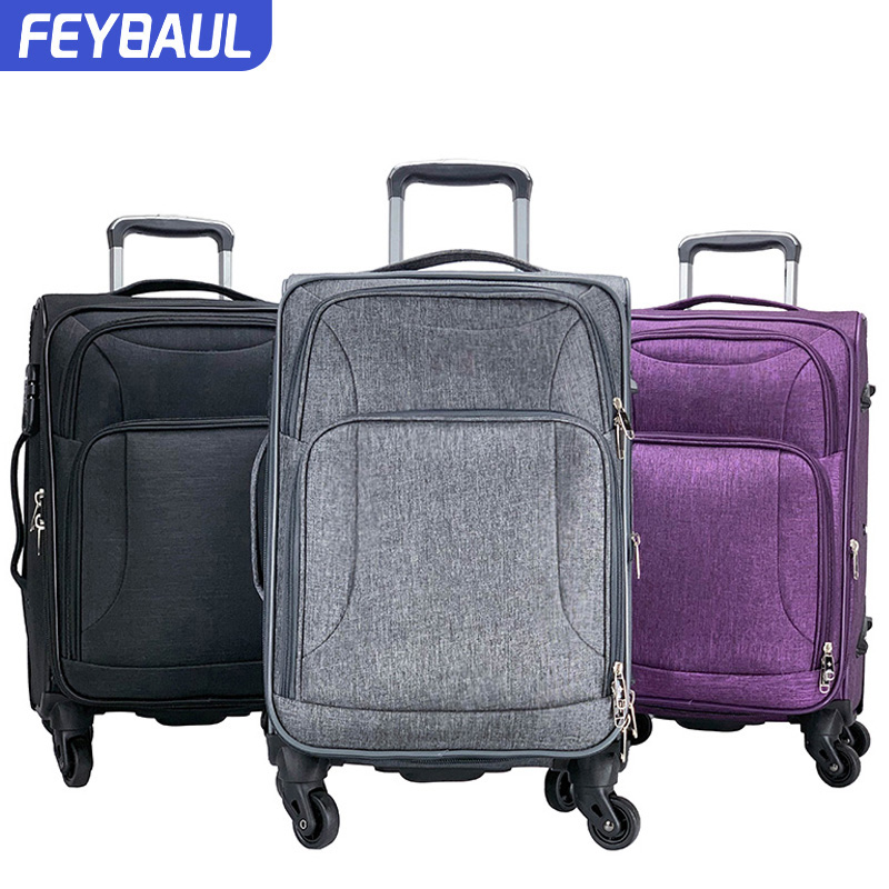 Waterproof oxford fabric trolley bags travelling luggage bag suitcase luggage set