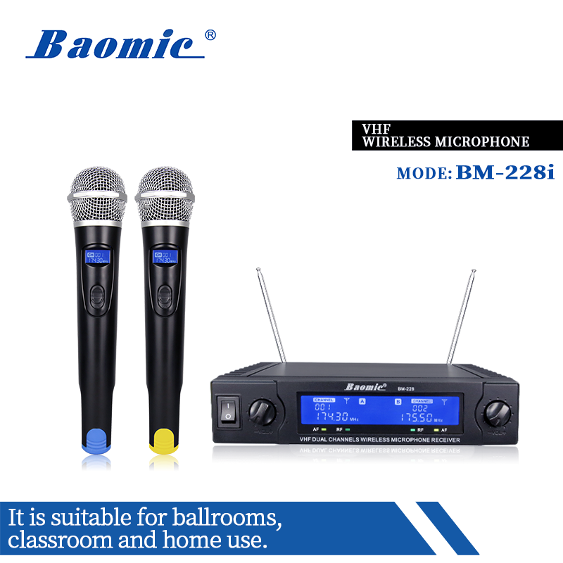 Baomic BM-228i VHF wireless microphone
