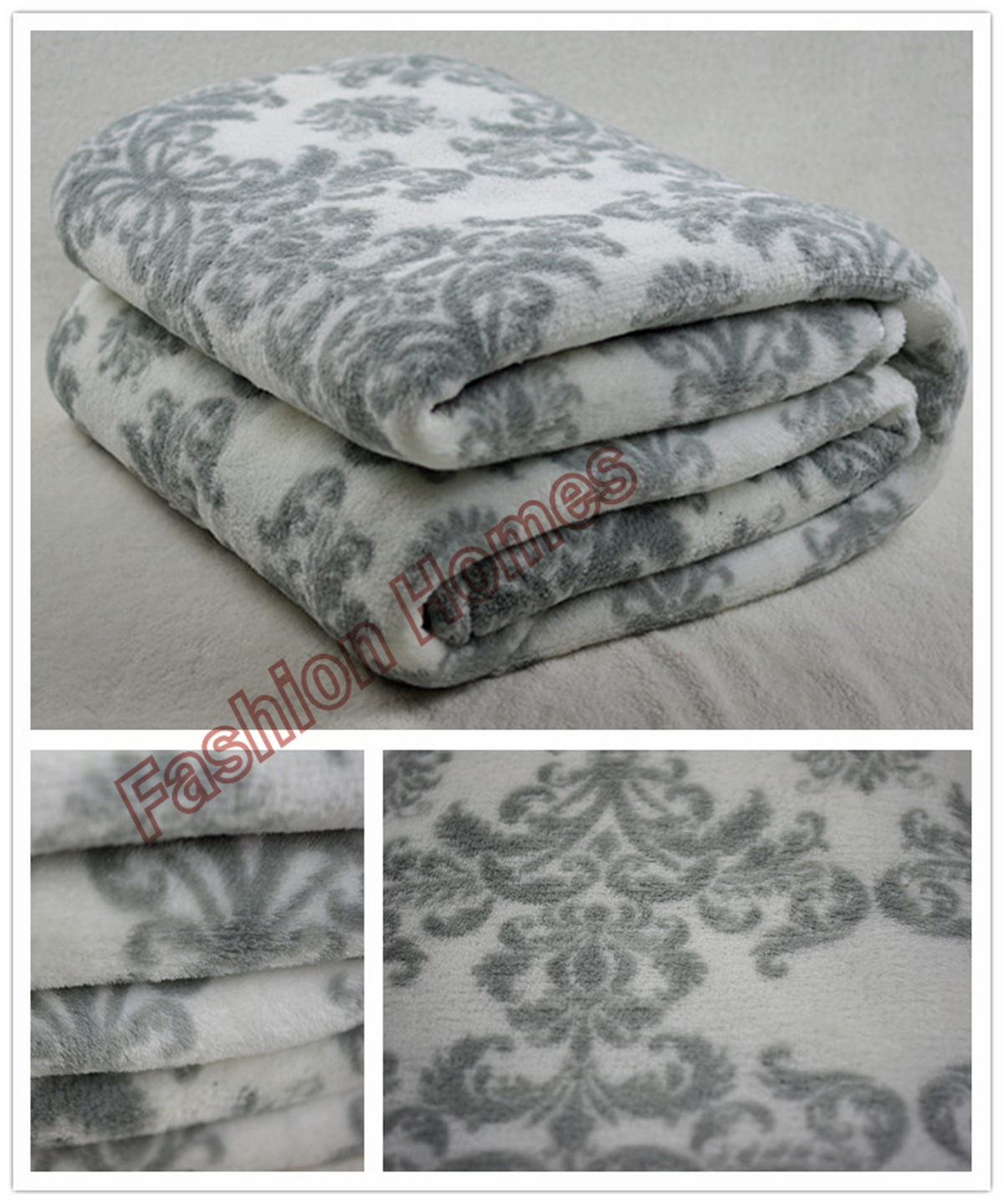2020 Fashionable printed flannel blanket